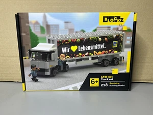 EDEKA LKW Set BLOCKZ® 1 Packung Klemmbausteine = NEU & OVP (Wert 23€) - Bild 1 von 4