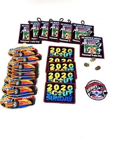 Pfadfinder BSA Menge 26 Kriminalprävention Award Pins Patches Auszeichnungen - Bild 1 von 6