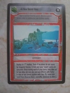 A New Secret Base - Star Wars CCG card (Decipher) - Picture 1 of 2