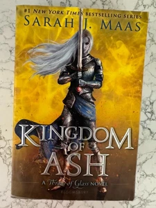 Sarah Maas KINGDOM OF ASH Throne of Glass Book 1st pb 2018 - Picture 1 of 4