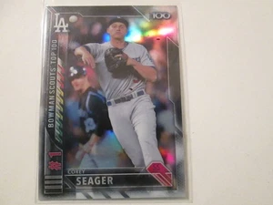 2016 Bowman Scouts Top 100 Corey Seager Los Angeles Dodgers - Picture 1 of 1
