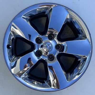 RAM Dodge Chrome Clad 2013-2018 1500 Pickup OEM Wheel 20” Rim Factory Stock 2495 Foto 1 de 4