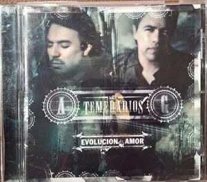 CD Los Temerarios Evolucion de Amor RARE Mexico Import Spanish Romantic Pop - Picture 1 of 3