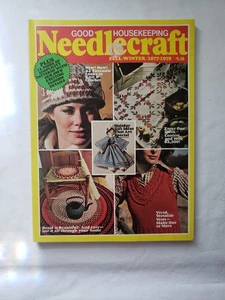 Vtg Good Housekeeping Needlecraft Mag 1977-1978 Quilt Crochet Knit Sew Afghan - Picture 1 of 9