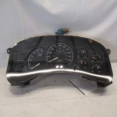 2000 2001 2002 Chevrolet Silverado 1500 Speedometer Speedo Cluster 125K OEM - Image 1 of 4