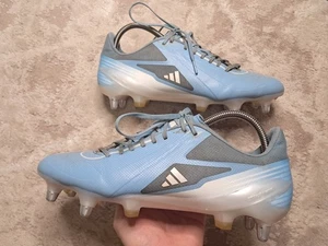 Stivali da rugby Adizero RS15 Ultimate Soft Ground SG tacchetti taglia 9,5 US / 9 UK - Foto 1 di 24