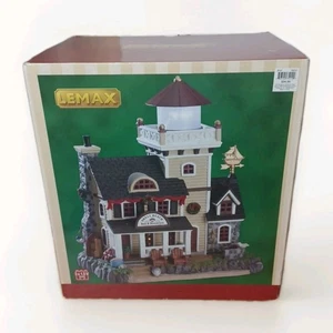 Neu 2017 Lemax Shell Beach Light House Bed & Breakfast #75210  - Bild 1 von 11