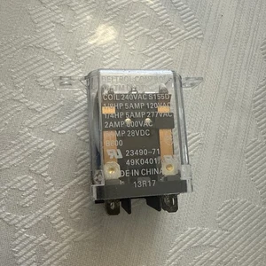 Relé Deltrol DPDT 23490-71 240/VAC bobina 5A 240V - Imagen 1 de 6