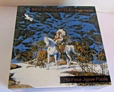 Bev Doolittle Eagle Heart - 2003 Ceaco 750 piece Jigsaw Puzzle HTF Unopened - Image 1 of 3