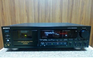 SONY TC-K222ESG Stereo Cassette Deck 3 Testine Loop Chiuso Doppio Capstan Testato JN02 - Foto 1 di 9