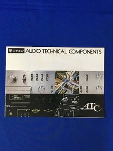 Trio Amplifier Tuner Catalog April 1975 Vintage Audio Japan Shipping - Picture 1 of 6