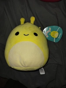 Squishmallow Zarina gelbe Bananenschnecke 7-8 Zoll AUTHENTISCHES KellyToy Plüschtier Geschenk Spielzeug - Bild 1 von 4