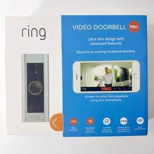 Cámara de video seguridad Ring Video Doorbell Pro Wi-Fi 1080P HD visión nocturna - Imagen 1 de 6