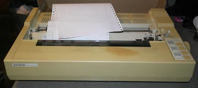Epson FX-1050  Wide Carriage 24-pin Dot Matrix Printer parallel working - Image 1 of 4