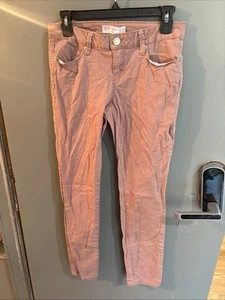 No Boundaries Stretch Pants Pink Orchid Low Rise Skinny Size 9 - Picture 1 of 5