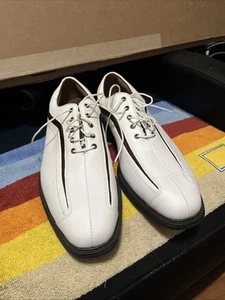 New Footjoy Icon Golf Shoes Mens 11.5 M Leather Optiflex Split Toe - Bild 1 von 10