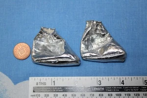 Original Vintage Action Man Palitoy Astronaut Silver Boots CB763e - Picture 1 of 2