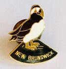 Puffin Bird Pin Badge New Brunswick Canada Souvenir Rare Vintage (M11)