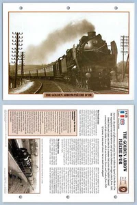 Golden Arrow / Fleche D'Or - Luxury Trains  - Legendary Trains Maxi Card - Picture 1 of 1