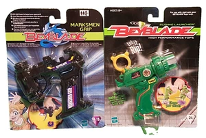 BeyBlade Hasbro/Takara - "Pistole Lanciatori Marksmen grip + Sliding Launcher" - Imagen 1 de 7