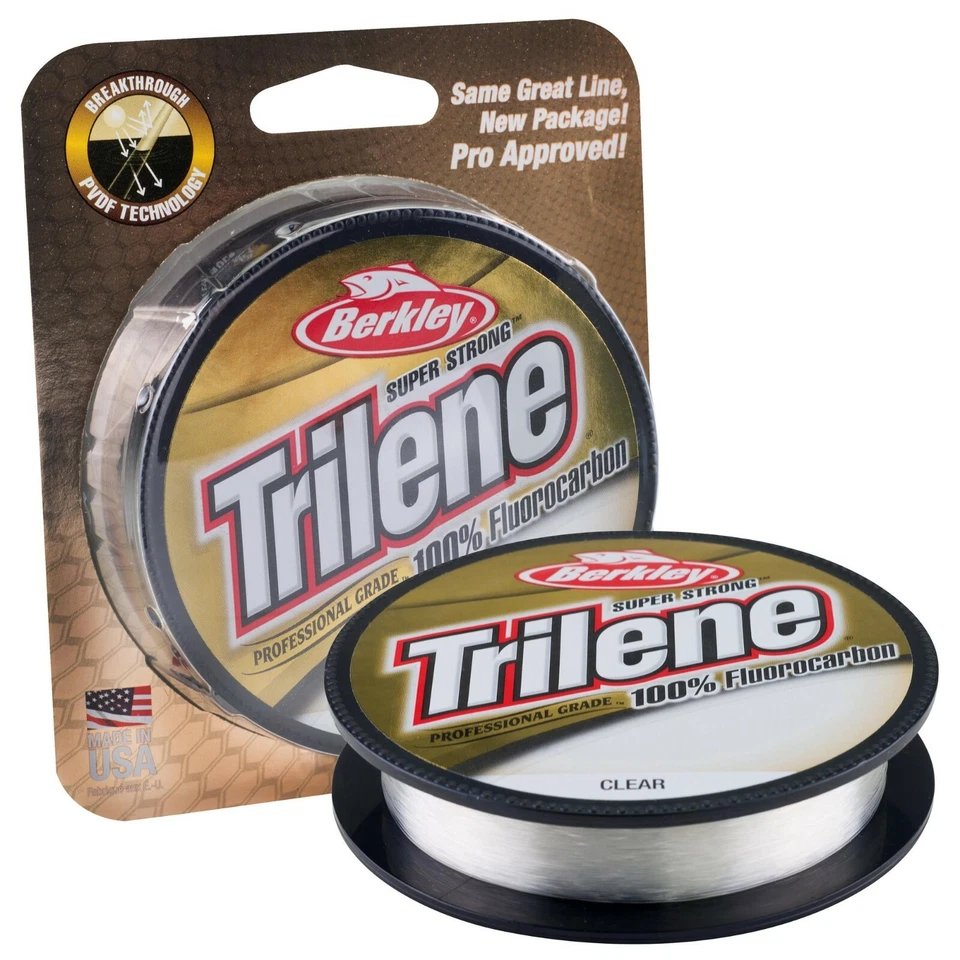 (1m/0,24€) Berkley Trilene Fluorocarbon Vorfachschnur 25m 0,19mm-0,45mm