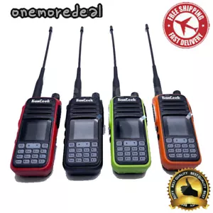 HGA37 UHF VHF Walkie Talkie Hand-Transceiver AM FM Radio + Farb-LCD-Display - Bild 1 von 16