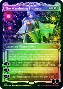 [1x] The Wandering Emperor - Foil Etched - Showcase Near Mint, English NEO Extra - Picture 1 of 1