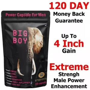 Male Enhancement Pills – Power, Drive, Stamina & Performance Boost – 10 Capsules - Picture 1 of 5
