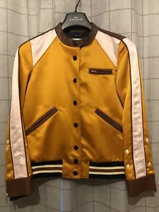 COACH, Coach Jacket With Leather Details. SIZE 10. Women’s, Varsity. Never Worn - Picture 1 of 6