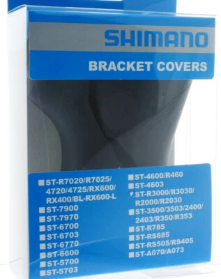 Genuine Shimano SORA ST-R3000/R3030 Bracket Cover Set/ STI Lever Hood Set - Image 1 of 2