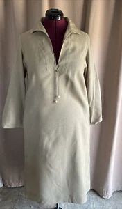 Vtg Gumps Womens Linen Blend Dress Lagenlook Adele Simpson 14 Minimalist - Picture 1 of 22