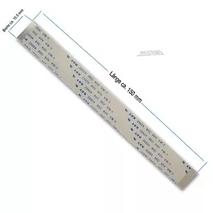 Cable de cinta flexible cable plano cable de banda plana 2064 80C 60V VW-1 150 mm de largo 30 PIN - Imagen 1 de 1