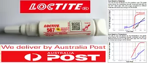 Loctite 567 THREAD SEALANT 50ml High Temperature Master Pipe Sealant W/PTFE - Picture 1 of 7