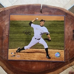 Ubaldo Jimenez Autographed Signed Colorado Rockies 8x10 Photo MLB - COA - Picture 1 of 1