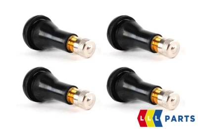 NEW GENUINE BMW MINI TIRE AIR VALVE STEM RUBBER 42.5mm 4PCS 36121116326 - Image 1 of 3
