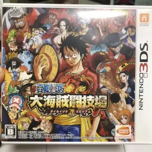 Nintendo 3DS ONE PIECE Dai Kaizoku Colosseum 06621 Game JAPAN USED - Picture 1 of 4