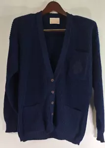 Vtg PENDLETON Virgin Wool Cardigan Women's XL Academia Preppy Office Business - Picture 1 of 10