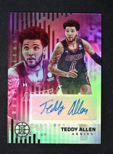 22-23 Chronicles Draft Picks Illusions Rookie Signs Auto #RS-TAL Teddy Allen