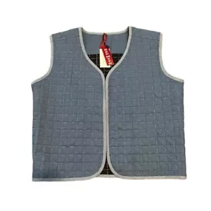 Gilet Red Myth Light Denim Blu Taglia Media Nuovo - Foto 1 di 4