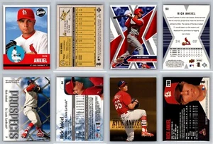Rick Ankiel 4 Card Lot - St. Louis Cardinals Royals Braves Nationals RC Rookie - Picture 1 of 1