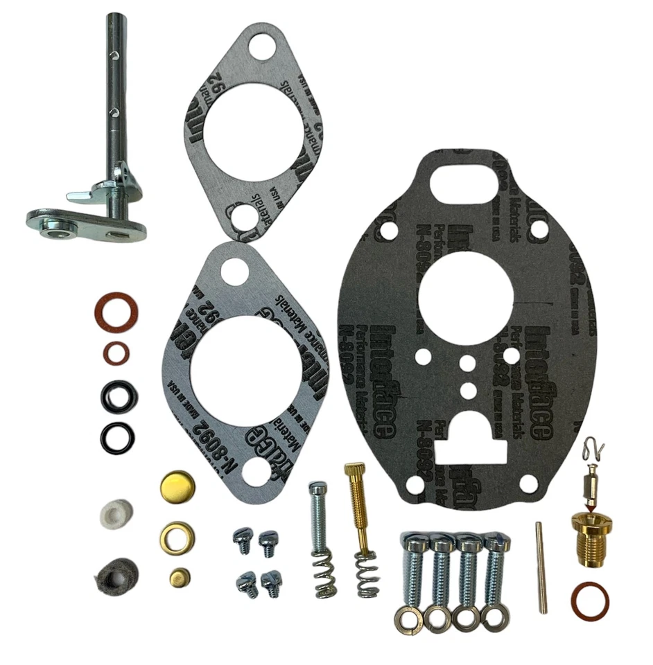 Kit de reparación de carburador IH Farmall 504 2504 3514 Marvel Schebler TSX 857 y 925 Foto 1 de 1
