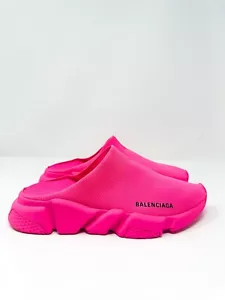 with box Balenciaga Women’s Speed Mule Sneaker Pink 11 US / 41 EU $750 - Picture 1 of 5