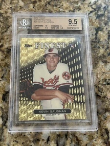 2013 TOPPS FINEST #21 KEVIN GAUSMAN RC Superfractor Rookie BGS 9.5 Gem Mint 1/1! - Picture 1 of 3