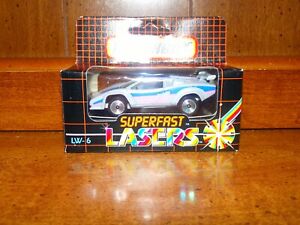 Vintage Matchbox Superfast Laser Wheels Lamborghini Countach UNPUNCHED NIP