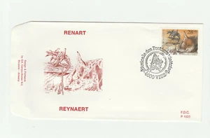 Hausman timbre renard Bruxelles FDC 1992 - Picture 1 of 1