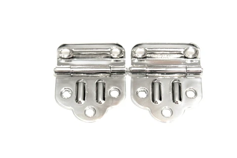 McDougall Cabinet Hinge Hoosier  Nickel Plated Brass Cover