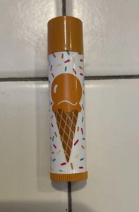 Vintage 90s Avon Buttercrunch Favorite Flavors Ice Cream Cone Lip Balm 1993 Rare - Picture 1 of 3