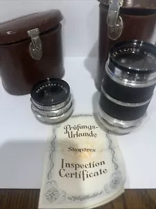Voigtländer Skoparex 1:3,4/35mm & Voigtländer Super Dynarex 1:4/135mm Objektive. - Bild 1 von 12