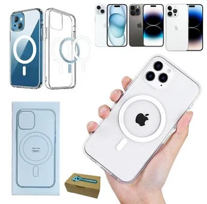 Cover Custodia Magsafe per Apple Iphone 12 13 14 15 16 Pro Plus Max Magnetica - Imagen 1 de 10