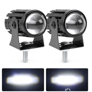 2x 24W White Mini LED Work Light Bar Fog Driving Spot Pods Off Road SUV Truck - Picture 1 of 13